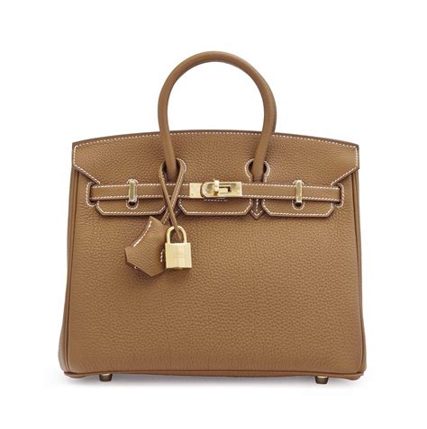 Hermès Trench Togo Birkin 25 Gold Hardware, 2017 Available 